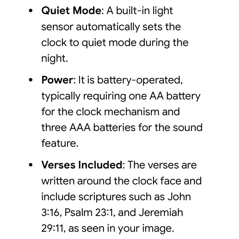 Divine Time Religious Wall Clock Bible Verses Roman‎ Numerals Dark Brown Frame